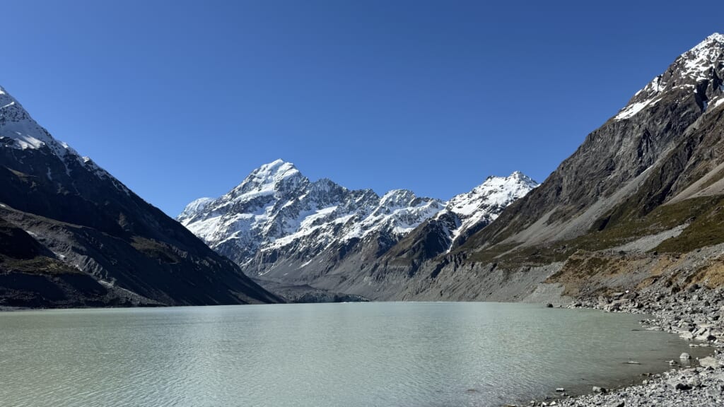 Hooker Valley track最深部