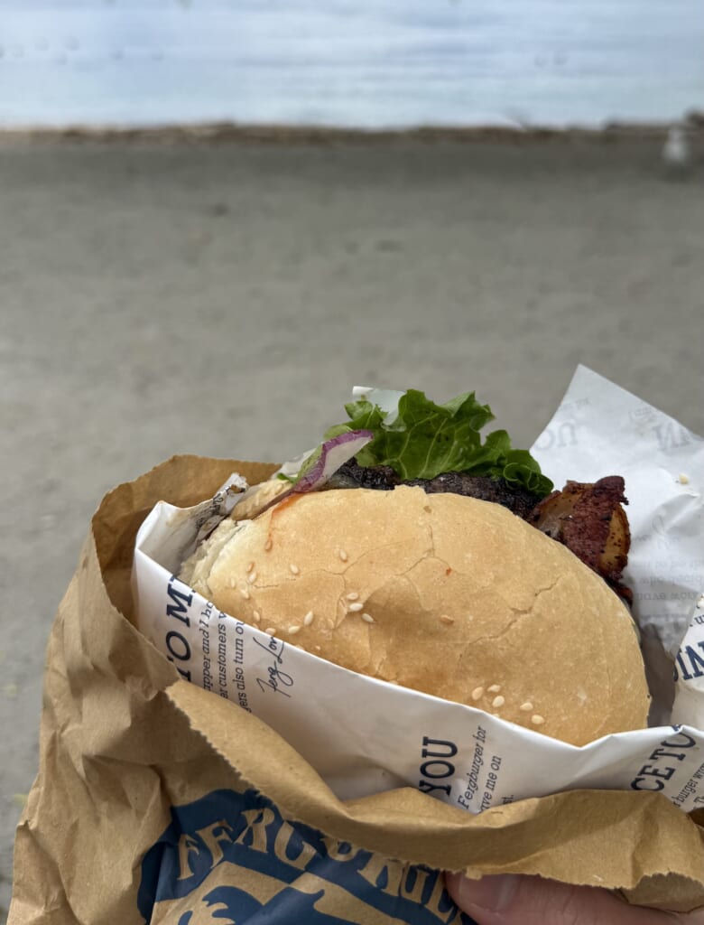Fergburgerのハンバーガー